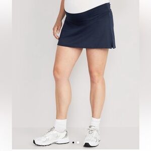 Old Navy Maternity Navy Blue Athletic Skirt-M